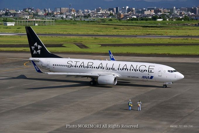 ANA Air Nippon Star Alliance737 800 JA51AN@02