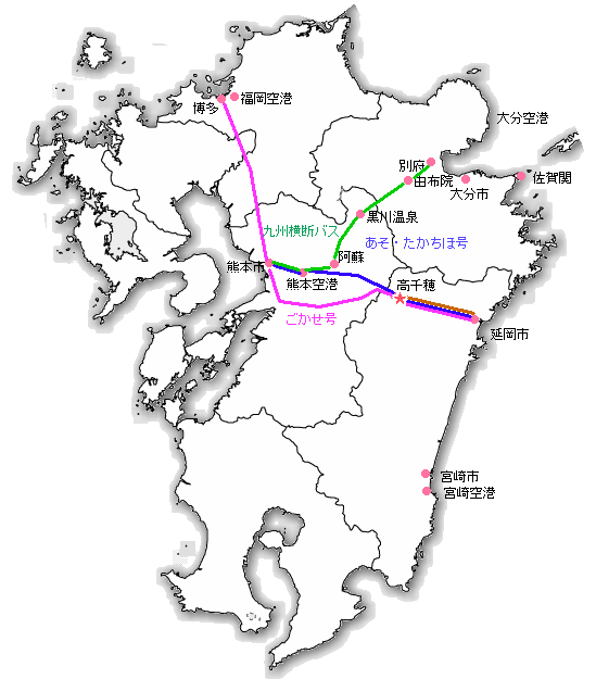 高千穂バス路線