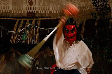 高千穂神楽 戸取(ととり)の舞 10 奉仕者 秋元神楽
