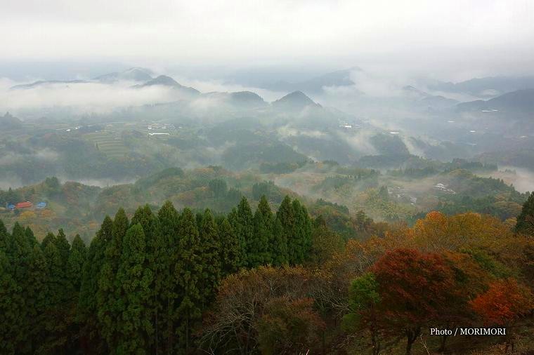 国見ヶ丘からの眺め　北方向