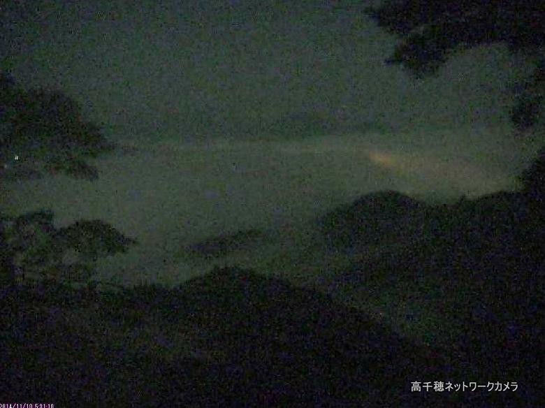 高千穂の雲海　2014年11月10日