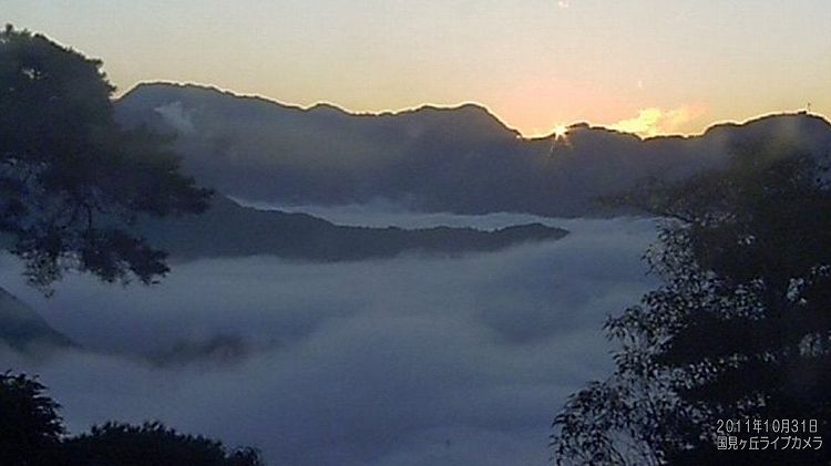 高千穂　国見ヶ丘よリ見る雲海　10