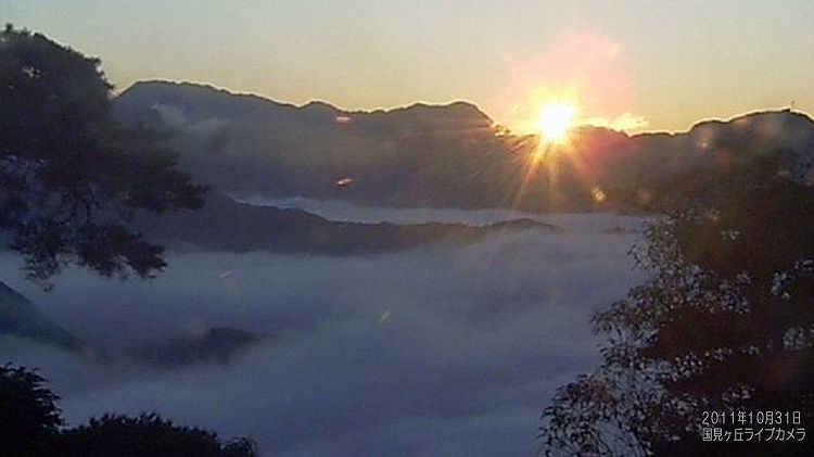 高千穂　国見ヶ丘よリ見る雲海　13