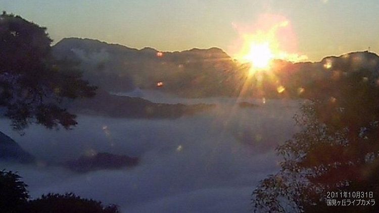 高千穂　国見ヶ丘よリ見る雲海　17