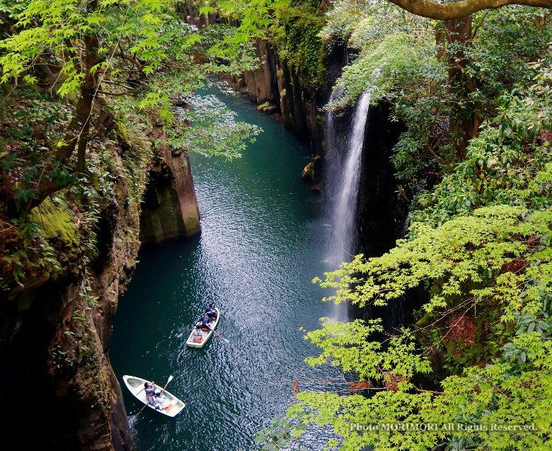 Takachiho Gorge Manai Waterfall　2