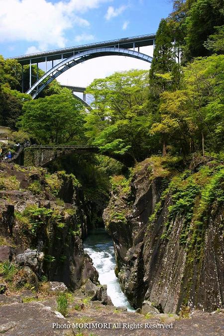 高千穂峡の高千穂大橋 神橋 高千穂観光ブログ