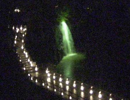 高千穂峡ライトアップ 高千穂峡ライトアップ