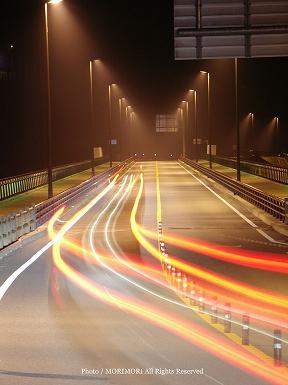 夜の神都高千穂大橋