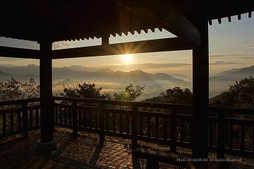 展望東屋　高千穂の雲海　11