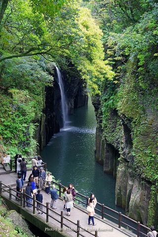 高千穂峡の新緑　2010年撮影　02