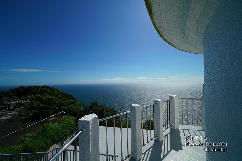 都井岬灯台バルコニーからの眺め
