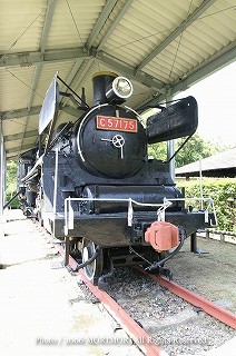 Ｃ５７型蒸気機関車　（宮崎県総合運動公園にて）　００