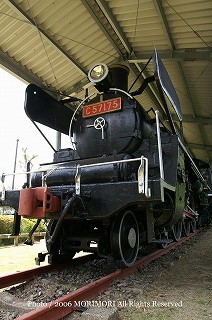 Ｃ５７型蒸気機関車　（宮崎県総合運動公園にて）　０１